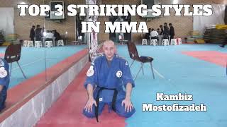 Kambiz Mostofizadeh - Top 3 Striking Styles In MMA