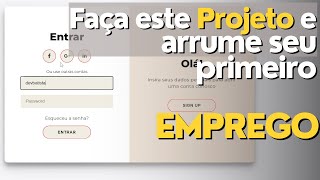 O melhor PROJETO PARA SEU PORTFÓLIO HTML CSS JavaScript, Formulário de inscrição!