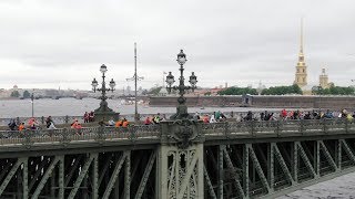 Большой вело парад в Санкт Петербурге 2019