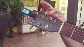 Afinador de Guitarra Sintonizador Digital Cromático con Clip, Pequeño, preciso y fácil de usar