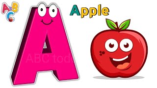 A is for Apple Alphabet Videos | Phonics Song for Toddlers | The ABCD | Abcd Video