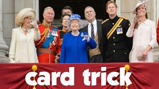 Queens jubilee card trick