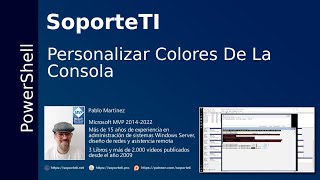 PowerShell - Personalizar colores de la consola