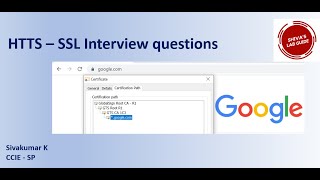 How HTTPS works & HTTPS SSL Interview Questions and Answers