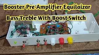 Booster Pre Amplifier Equilaizar