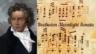 Beethoven Moonlight Sonata🌕Бетховен Місячна Соната🌙🌕🌟 Full version