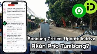 Indrive Bandung Critical Update Akun Prio Tumbang? Untung Gojek Nyentring Terus🔥 Live onbid Bandung