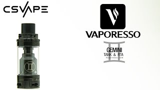 Vaporesso Gemini RTA Product Overview