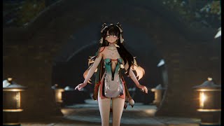 【Wuthering Waves MMD／4K／60FPS】Zhezhi【云月谣】