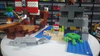 @LEGO @minecraft  Pirate Ship Adventure....Lego 21152