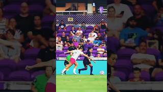 Women Football battle goal #football #footballskills #shorts