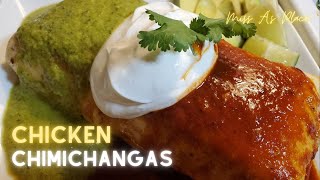 Chicken Chimichanga || Fast and DELICIOUS || Miss A's Place