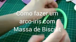 DIY - Vem aprender a fazer arco-iris em Biscuit sem complicação!