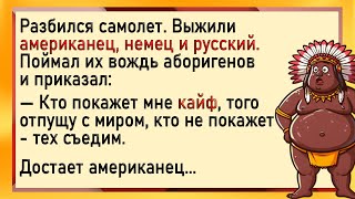 Вождь аборигенов поймал американца немца и русского. Анекдоты смешные.