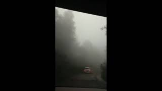 KABUT TEBAL DI SEPANJANG JALAN PANJALU || CIAMIS-TASIKMALAYA