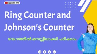 Ring counter | Johnsons counter|Counter|Coa|Digital electronics