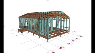 Барнхауз в Архикаде. Моделируем каркасный дом