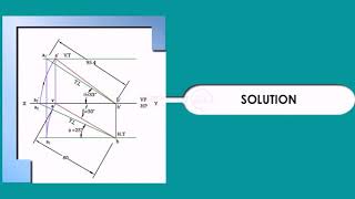 PROJECTION OF STRAIGHT LINE I PROBLEM 2