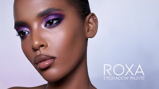 Purple Classic Smokey Eye Look ft. ROXA EYESHADOW PALETTE | Natasha Denona Makeup