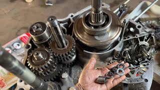 Splendor full engine fitting | splendor crank sound | हीरो होंडा स्प्लेंडर का इंजन कैसे फिट करें