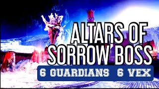 ALTARS OF SORROW EASY 1 PHASE: 6 guardians, 6 vex!!