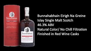 Bunnahabhain Eirigh Na Greine