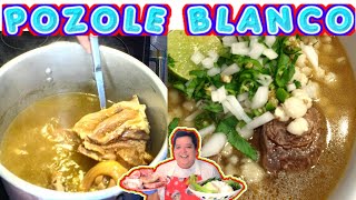 POZOLE BLANCO DELICIOSO EL MAS FACIL DE HACER RECETA EXPRESS