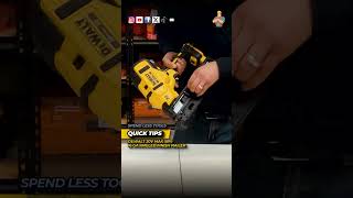 Quick Tips : Dewalt 20V MAX XR® 16 GA ANGLED FINISH NAILER