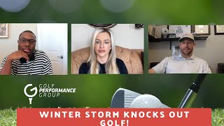 Winter Storm Knocks Out Golf Ep. 41 Recorded before Tiger Woods Accident