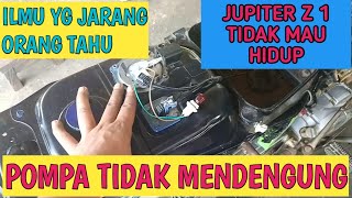 penyebab Jupiter z 1 tidak mau bunyi / hidup, pompa tidak mendengung