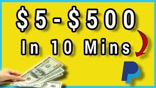 Earn $5-$500 In 10 Mins! (Easy Way To Make Money Online)