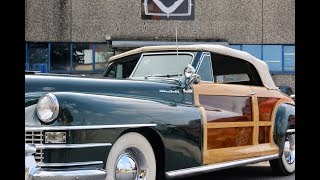 1947 Chrysler Town & Country Convertible: diretta TV a Bobb Gear