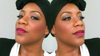 [MAKEUP ST VALENTIN] Simple eyes & Bold matte lips | @amberdress