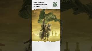 Baru masuk islam dan ikut perang #faktaunik #sejarah #islamic #shorts