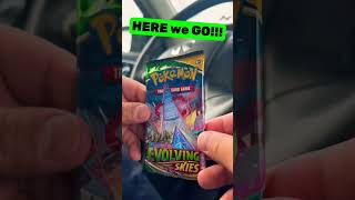 Pokémon EVOLVING SKIES ALTERNATE Art Card Pull!!!🔥🔥🐉 #pokemon #shorts #short