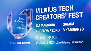 VILNIUS TECH CREATORS' FEST 2024