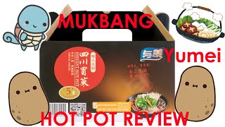 Yumei Instant Hot Pot Review | Mukbang Style