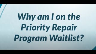 Answer Man | Why am I on the Priority Repair Waitlist?