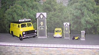 AA sentry Box model railroad. DIY, ( O OO HO TT120)