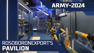 Tour of Rosoboronexport's pavilion at ARMY-2024