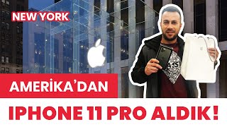 AMERİKA'DA iPhone 11 PRO ALDIK! (NEW YORK GEZİSİ)