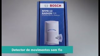 Detector de movimentos sem fio