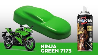 TUTORIAL PENGECATAN WARNA SOLID NINJA GREEN 7173 BY SHOGUN Z