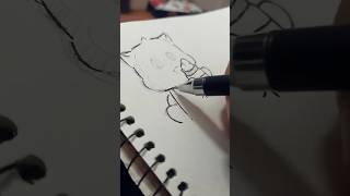 cute easy drawing for fun | Art today | #drawing #shorts