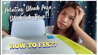 HP DESKJET 2130 ALL IN ONE || HOW TO FIX BLACK INK NOT PRINTING