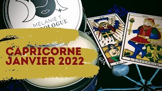 #CAPRICORNE Janvier 2022 | Voyage en vue | L'amitié devient amour | Persévérance au travail