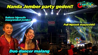 Geger Geden ‼️Seperti ini Duo Dancer Ngoseknya jember Nanda Productions setelah selesai Pargoy