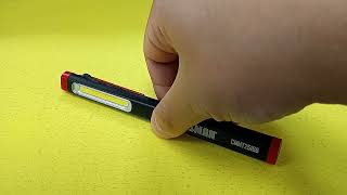 Craftsman LED Rechargeable Aluminum penlight review.