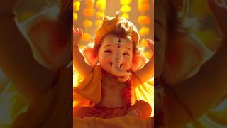 Ganapati Mantra || Bappa Status || Cute Ganesh Status || Bal Ganesha😘🙏🏻 #shorts #ganesha #bappa