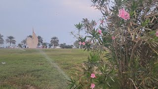 Beautiful Fountain system | Green belt | Amazing Nature | Suban Allah | Rastanura Beach & Park | KSA